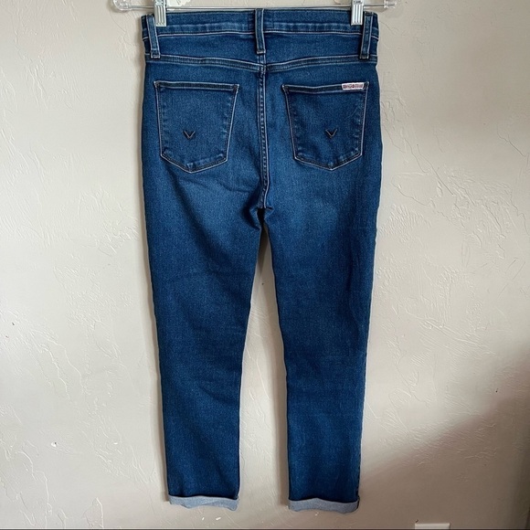 Hudson Tally Crop Cuffed Denim Jeans - Picture 6 of 10
